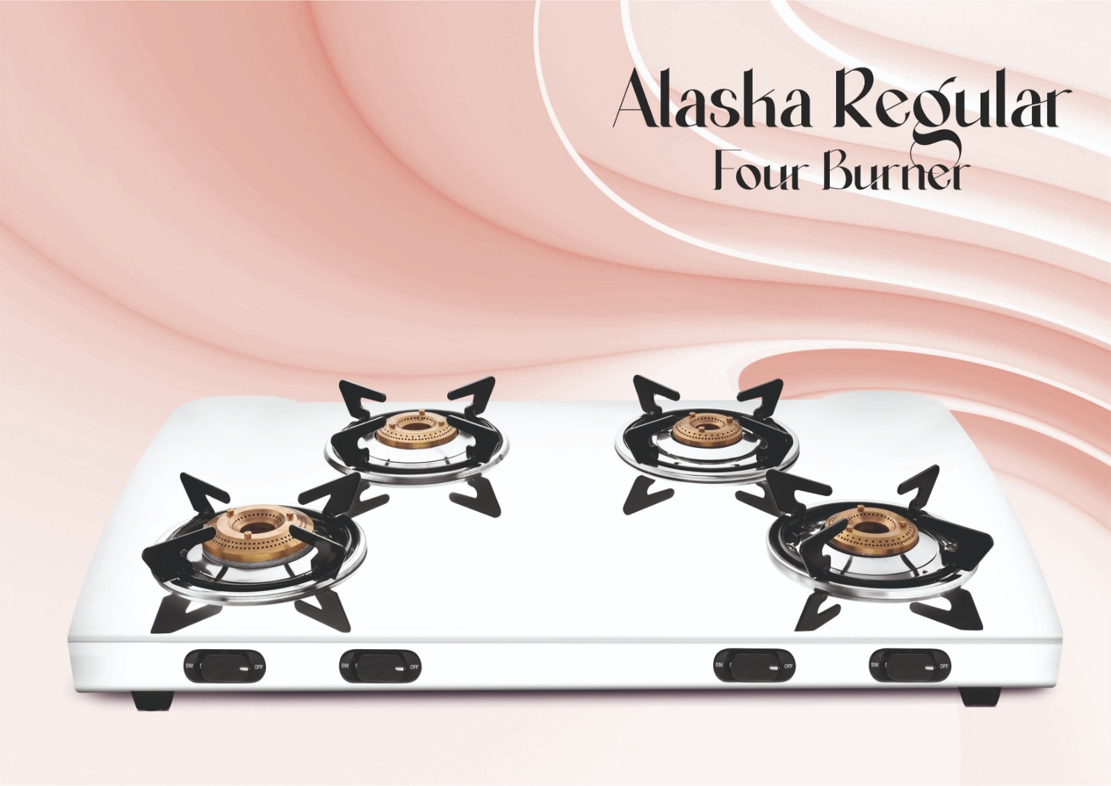 Alaska Regular Four Burner