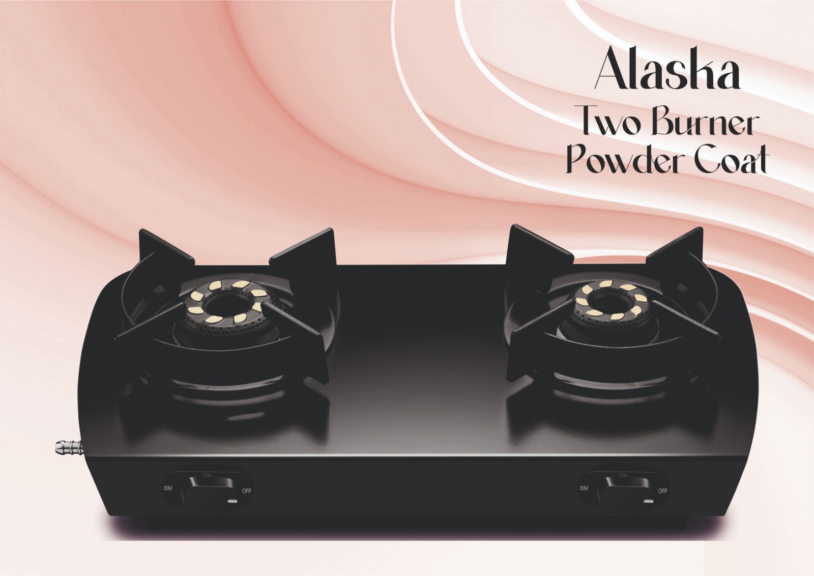 Alaska Two Burner Powder Coat